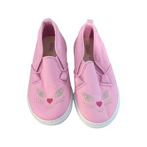NEW - GAP pink slip on sneakers size 8